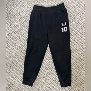 Kids Large (14/16) Messi  Black Jogger Pants